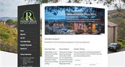 Desktop Screenshot of indianridgeapts.com